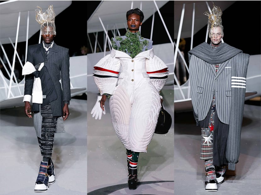 Fashion designer Thom Browne reimagined the suit now he s thinking bigger CNA Luxury